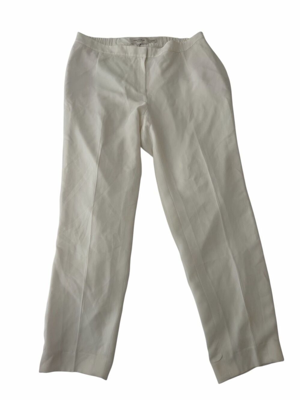 NWT Lafayette 148 New York FINESSE CREPE CLINTON ANKLE PANT Size 18